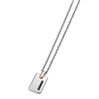 Collar Zancan Hombre Hi Teck in Acero Berillo EHC050 - EHC050
